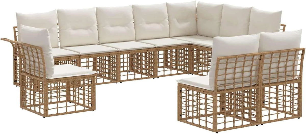 Sofa — 10 pièces, biały