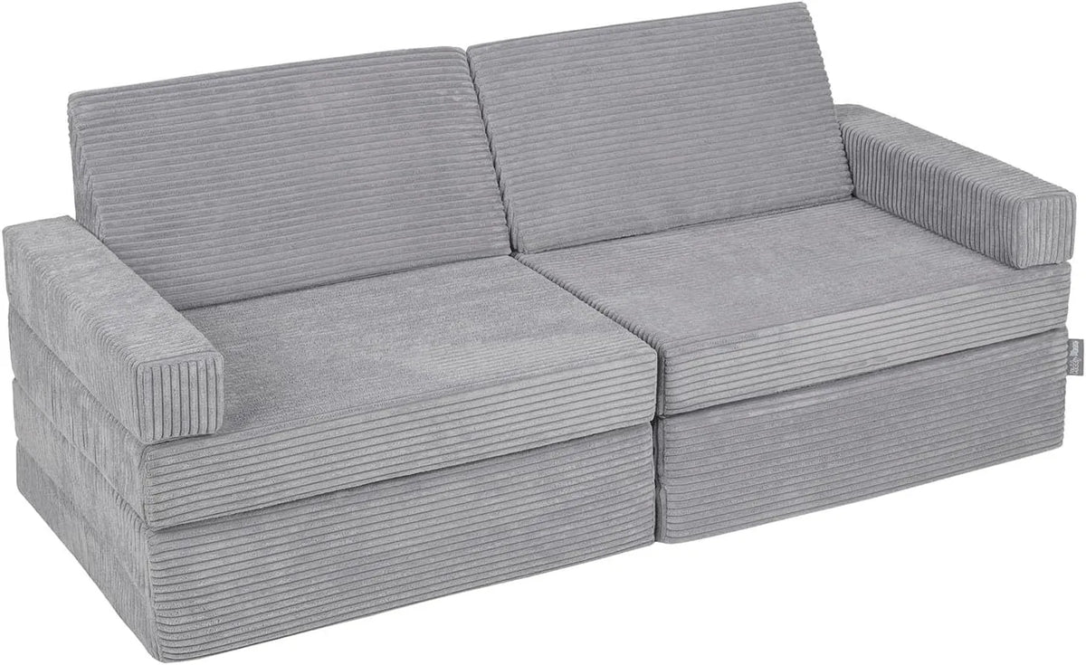 Sofa — z funkcją relaks, wypełnienie piankowe, składana konstrukcja, rozkładana konstrukcja